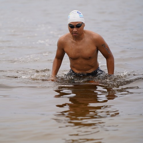 Race photo from Belitung Multisport Festival