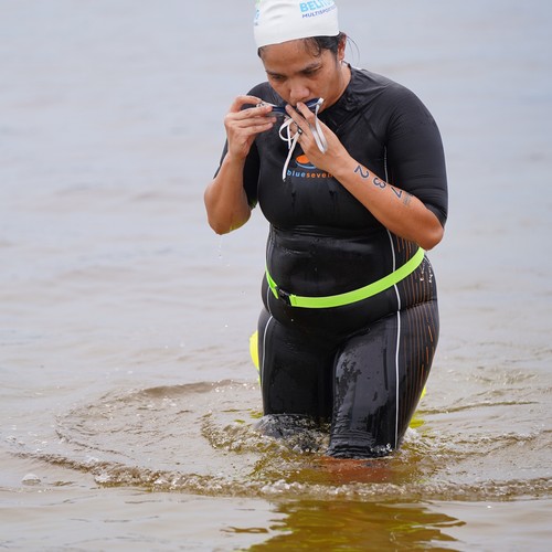 Race photo from Belitung Multisport Festival