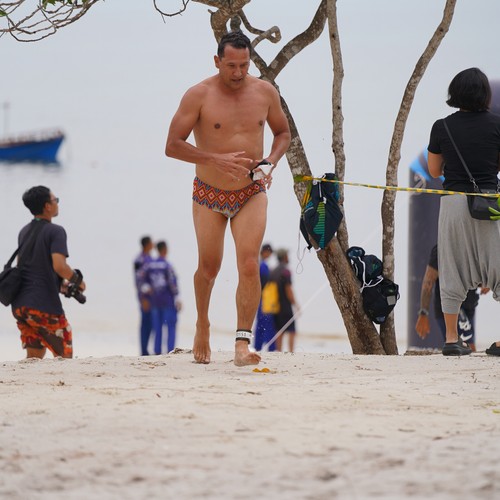 Race photo from Belitung Multisport Festival