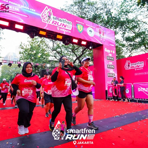 Race photo from SMARTFREN RUN 2026