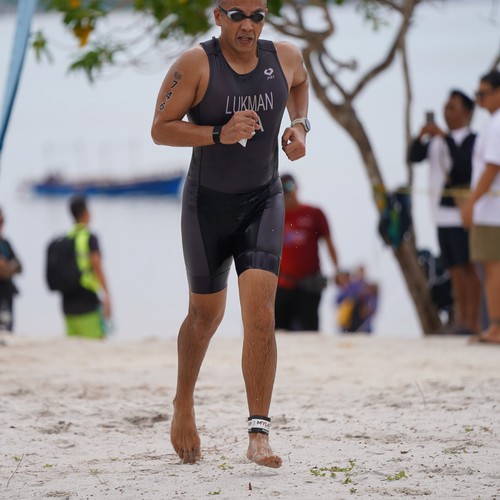 Race photo from Belitung Multisport Festival