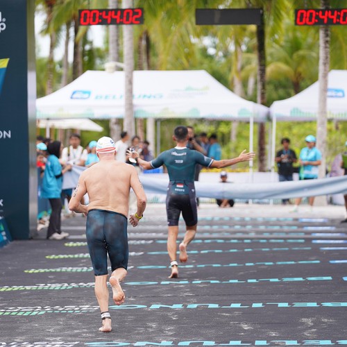 Race photo from Belitung Multisport Festival