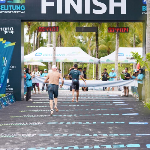 Race photo from Belitung Multisport Festival