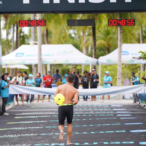 Race photo from Belitung Multisport Festival