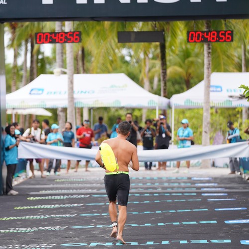 Race photo from Belitung Multisport Festival