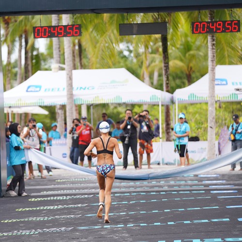 Race photo from Belitung Multisport Festival
