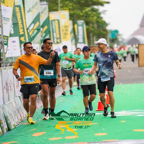 Race photo from ARUTMIN BORNEO RUN 2025