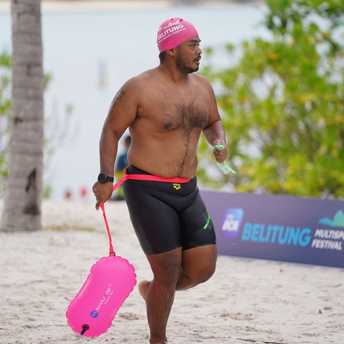 Race photo from Belitung Multisport Festival