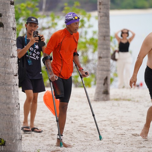 Race photo from Belitung Multisport Festival