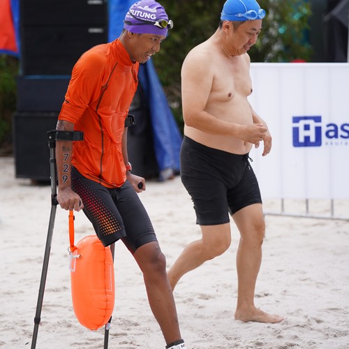 Race photo from Belitung Multisport Festival