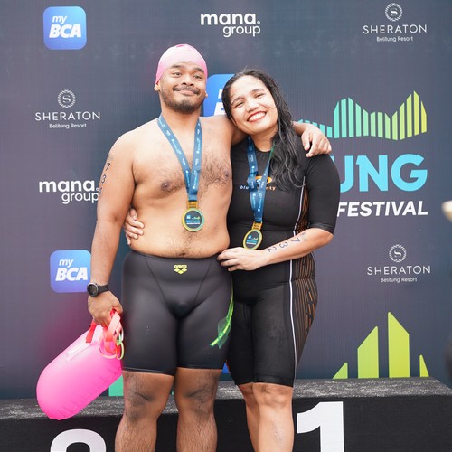 Race photo from Belitung Multisport Festival