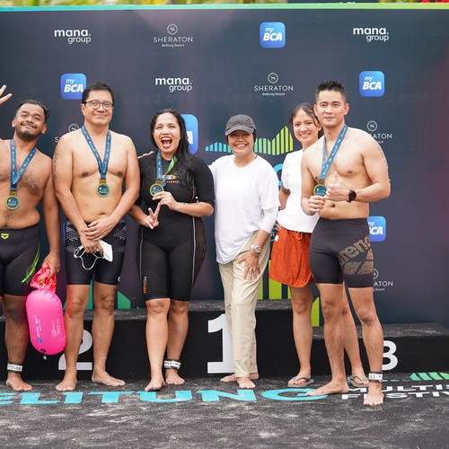 Race photo from Belitung Multisport Festival