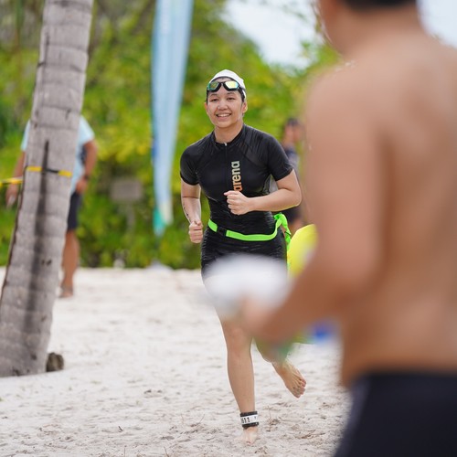 Race photo from Belitung Multisport Festival