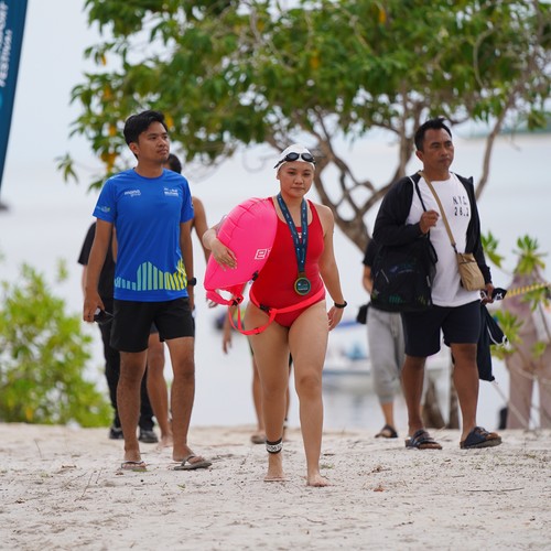 Race photo from Belitung Multisport Festival