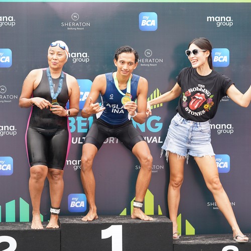Race photo from Belitung Multisport Festival