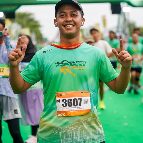 Race photo from ARUTMIN BORNEO RUN 2025