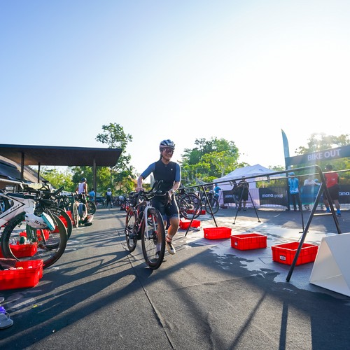 Race photo from Belitung Multisport Festival