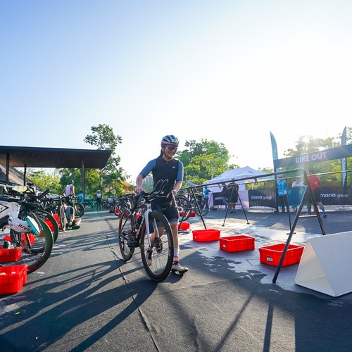 Race photo from Belitung Multisport Festival