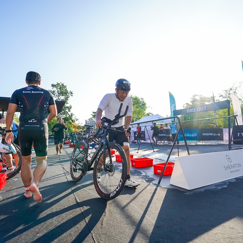 Race photo from Belitung Multisport Festival
