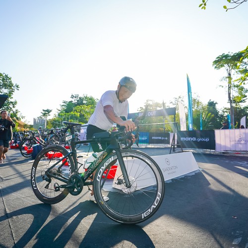 Race photo from Belitung Multisport Festival