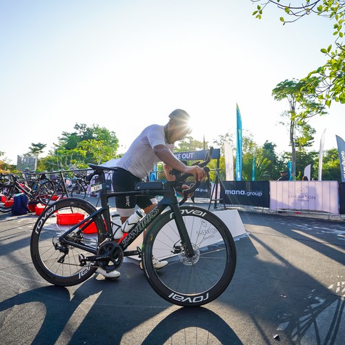 Race photo from Belitung Multisport Festival