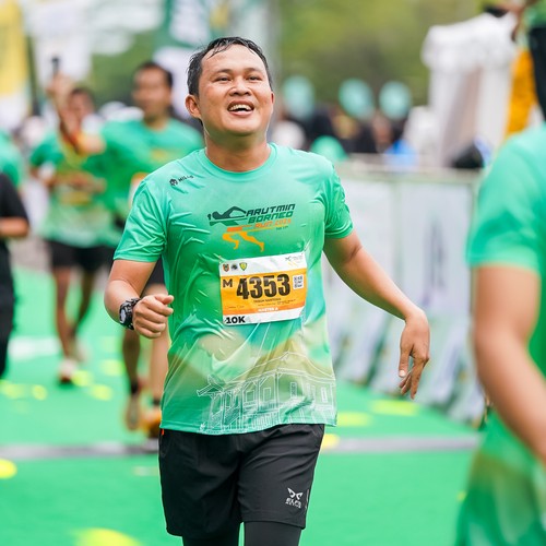 Race photo from ARUTMIN BORNEO RUN 2025