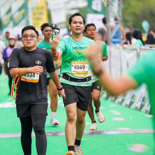 Race photo from ARUTMIN BORNEO RUN 2025