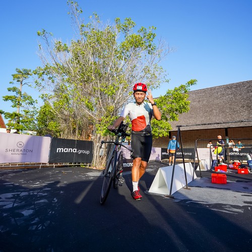 Race photo from Belitung Multisport Festival