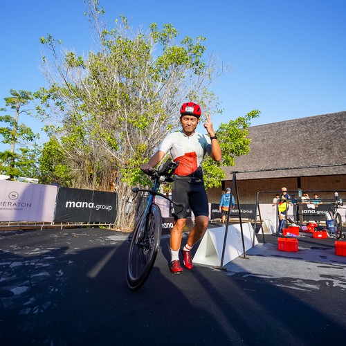 Race photo from Belitung Multisport Festival