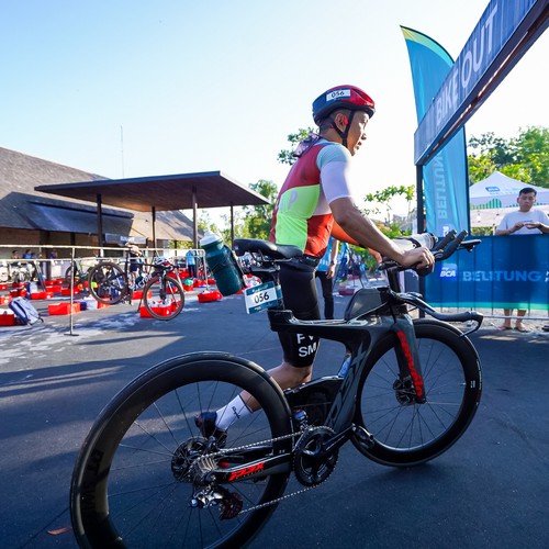 Race photo from Belitung Multisport Festival
