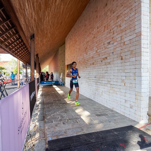 Race photo from Belitung Multisport Festival