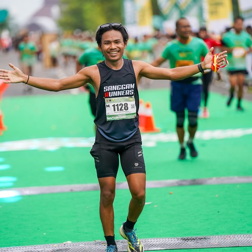 Race photo from ARUTMIN BORNEO RUN 2025