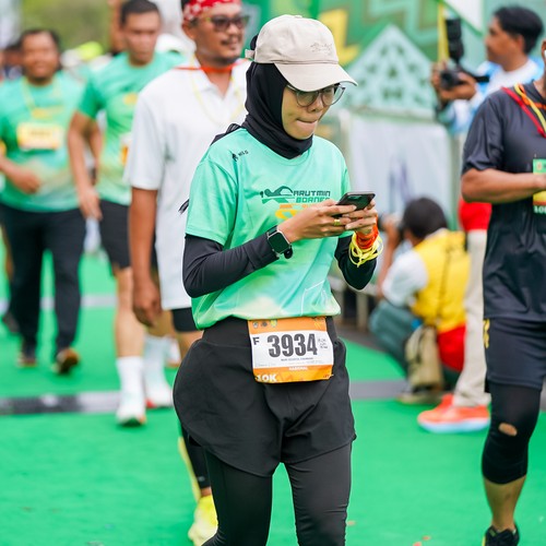 Race photo from ARUTMIN BORNEO RUN 2025