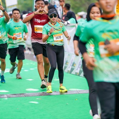 Race photo from ARUTMIN BORNEO RUN 2025