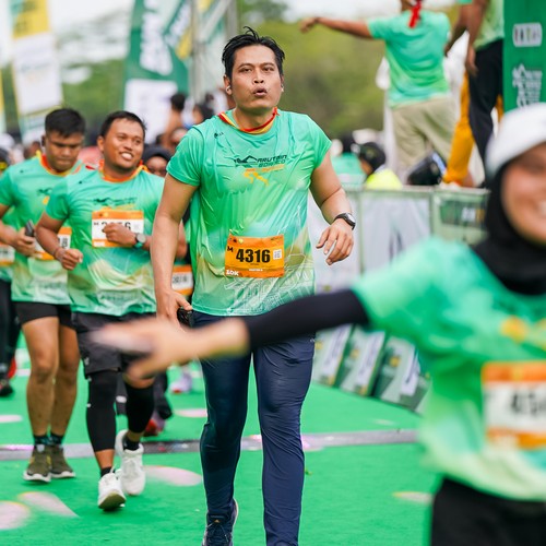 Race photo from ARUTMIN BORNEO RUN 2025