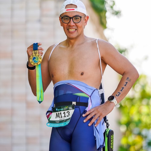 Race photo from Belitung Multisport Festival