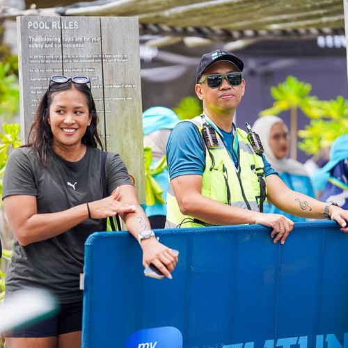 Race photo from Belitung Multisport Festival