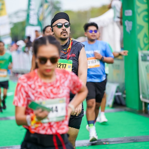 Race photo from ARUTMIN BORNEO RUN 2025