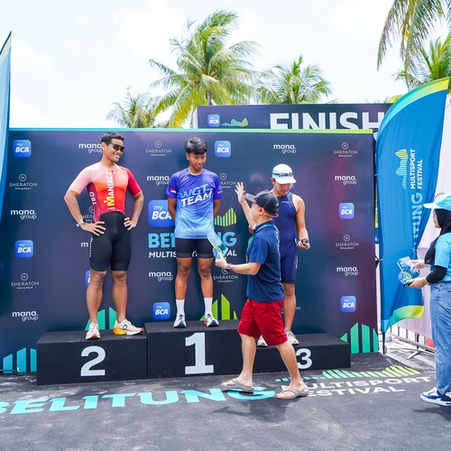 Race photo from Belitung Multisport Festival