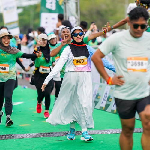 Race photo from ARUTMIN BORNEO RUN 2025