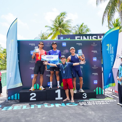 Race photo from Belitung Multisport Festival