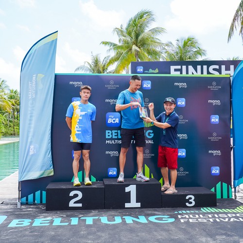 Race photo from Belitung Multisport Festival