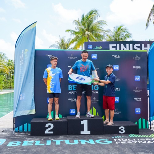 Race photo from Belitung Multisport Festival