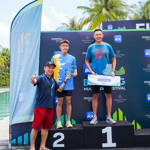 Race photo from Belitung Multisport Festival