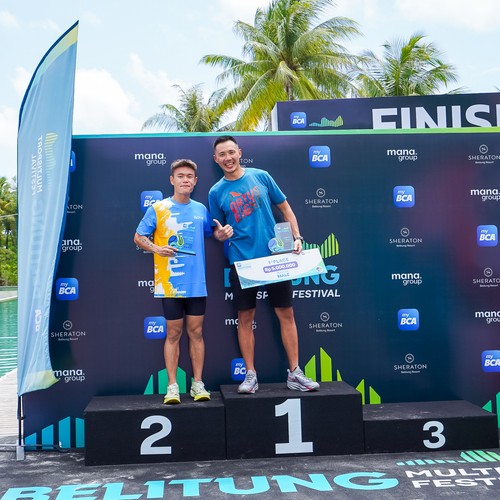 Race photo from Belitung Multisport Festival