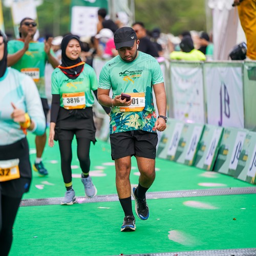 Race photo from ARUTMIN BORNEO RUN 2025