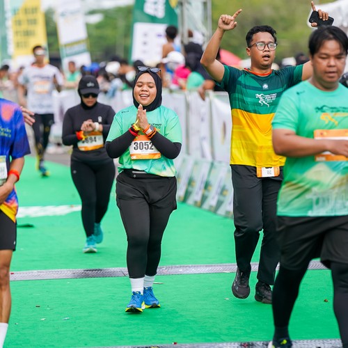 Race photo from ARUTMIN BORNEO RUN 2025