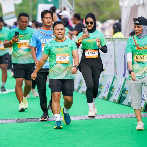 Race photo from ARUTMIN BORNEO RUN 2025