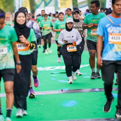 Race photo from ARUTMIN BORNEO RUN 2025