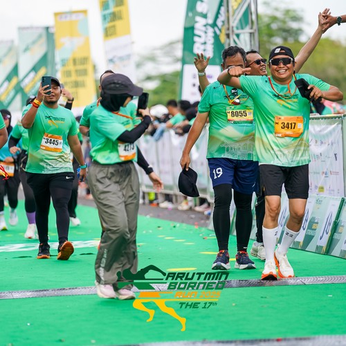 Race photo from ARUTMIN BORNEO RUN 2025